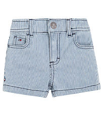 Tommy Hilfiger Shorts - Baby Striped - Denimstripe Tommy Hilfiger Shorts - Baby Striped - Denimstripe