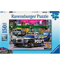 Ravensburger Puslespil - 150 Brikker - Police On Patrol Ravensburger Puslespil - 150 Brikker - Police On Patrol