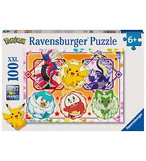 Ravensburger Puslespil - 100 Brikker - Pokémon Ravensburger Puslespil - 100 Brikker - Pokémon