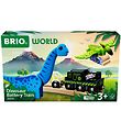 BRIO World Batteridrevet Tog Med Dinosaur m. Lyd og Lys - 36096 BRIO World Batteridrevet Tog Med Dinosaur m. Lyd og Lys - 36096