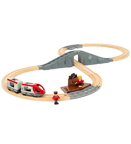 BRIO World Startsæt Med Passagertog - 22 Dele- 36079 BRIO World Startsæt Med Passagertog - 22 Dele- 36079