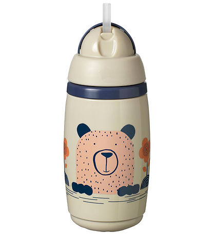 Tommee Tippee Kop m. Sugerør - Superstar - 266 ml - Beige/Rosa Tommee Tippee Kop m. Sugerør - Superstar - 266 ml - Beige/Rosa