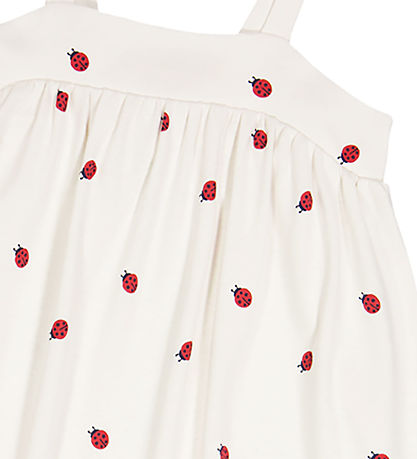 Müsli Kjole - Ladybird - Balsam Cream/Apple Red