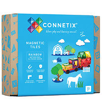 Connetix Magnetsæt - 24 Dele - Rainbow Motion Pack Connetix Magnetsæt - 24 Dele - Rainbow Motion Pack