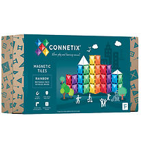 Connetix Magnetsæt - 18 Dele - Rainbow Rectangle Connetix Magnetsæt - 18 Dele - Rainbow Rectangle
