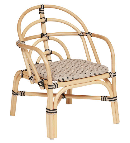 OYOY Udendørs Stol - Momi Mini - 40x45x49 cm - Nature/Clay OYOY Udendørs Stol - Momi Mini - 40x45x49 cm - Nature/Clay