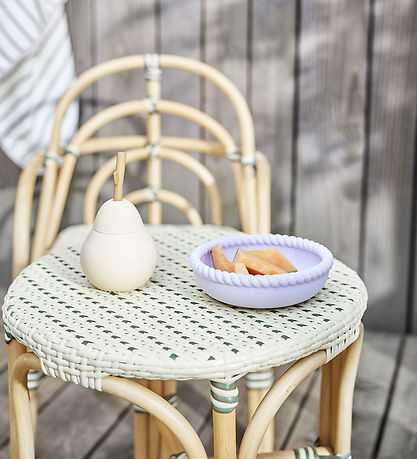 OYOY Udendørs Bord - Momi Mini - 40x41 cm - Vanilla/Olive OYOY Udendørs Bord - Momi Mini - 40x41 cm - Vanilla/Olive