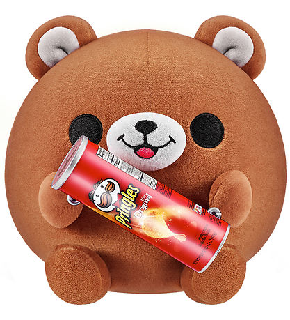 Snackles Bamse - 35 cm - Bjørnen Terry m. Pringles