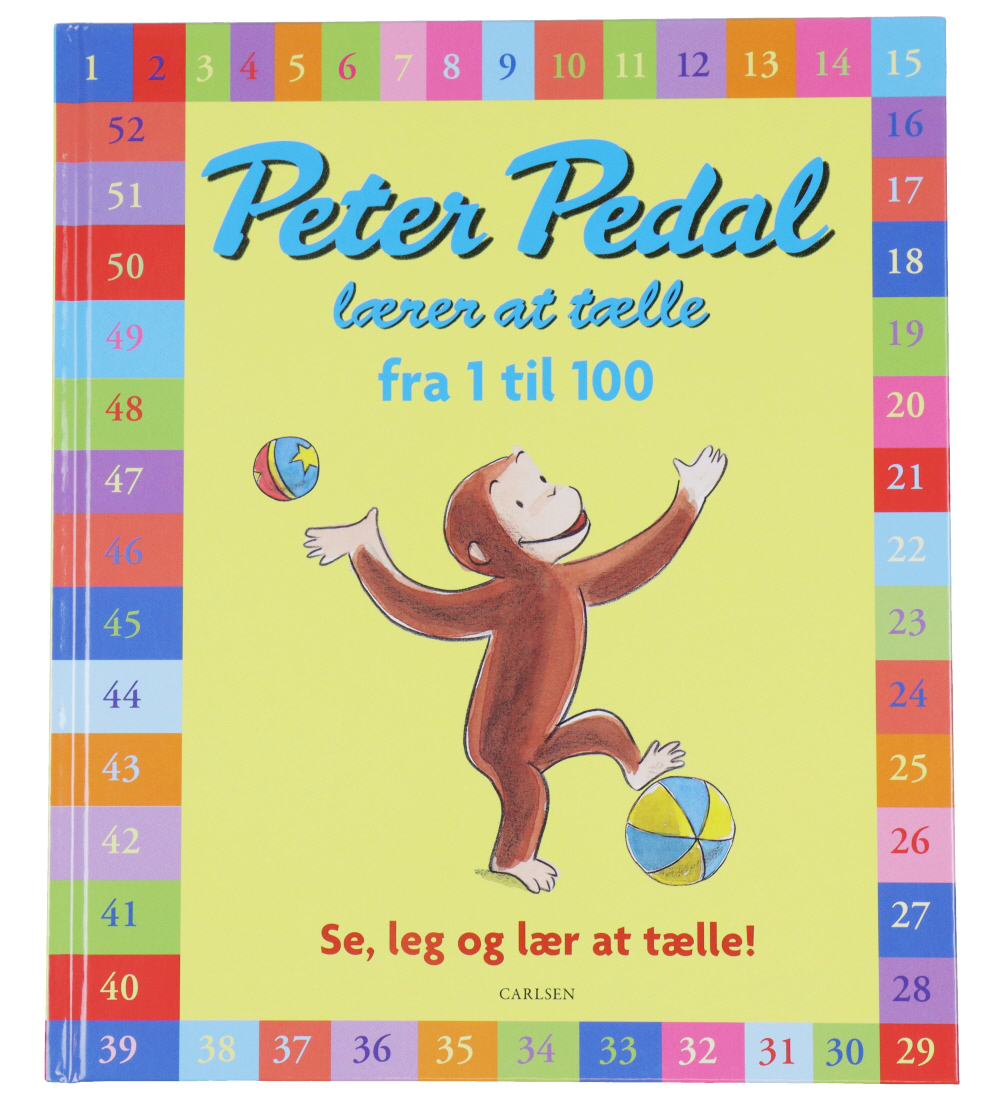 Forlaget Carlsen Buch - Peter Pedal lehrt das Zählen von 1 bis 1 - Forlaget Carlsen - One Size - Bücher