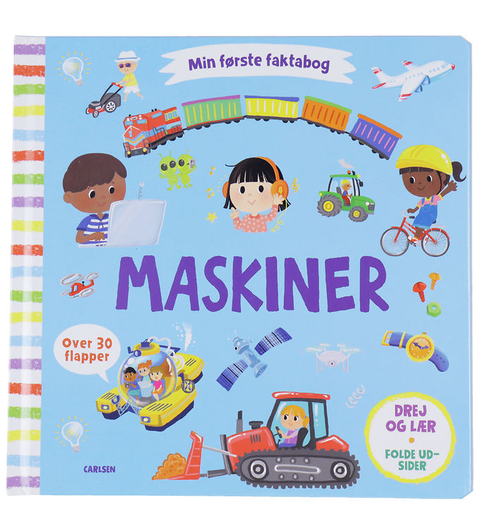 Forlaget Carlsen Bog - Min Første Faktabog - Maskiner - Dansk