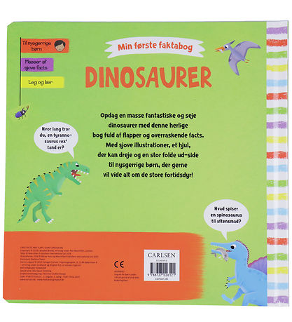 Forlaget Carlsen Bog - Min Første Faktabog - Dinosaurer Forlaget Carlsen Bog - Min Første Faktabog - Dinosaurer