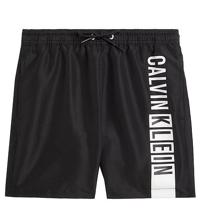 Calvin Klein Badeshorts - Medium Drawstring - Sort