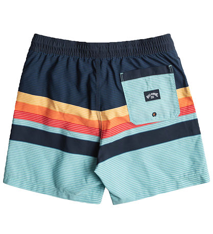 Billabong Badeshorts - All Day Stripes - Multifarvet