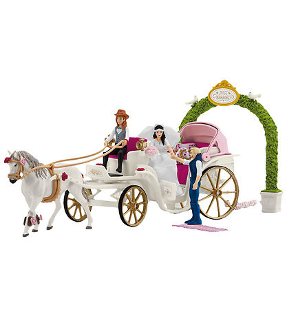 Schleich Horse Club - Bryllupsvogn - 42641 Schleich Horse Club - Bryllupsvogn - 42641