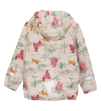 CeLaVi Softshelljacke - Brandied Apricot/Rosa m. Elefanten