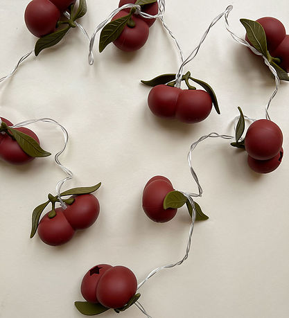 Konges Sløjd Lyskæde - 165 cm - Cherry