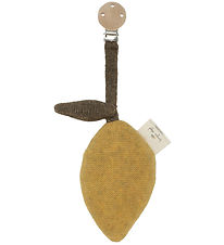 Konges Sløjd Barnevognsophæng - Strikket - Lemon - Mustard/Army Konges Sløjd Barnevognsophæng - Strikket - Lemon - Mustard/Army
