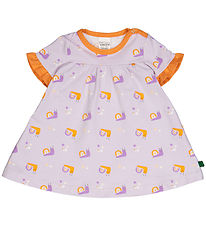 Freds World Kjole - Snegl - Lavender Freds World Kjole - Snegl - Lavender
