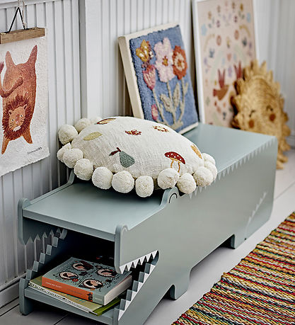 Bloomingville Pude - Ø40 cm - Agnes Pude - Natur