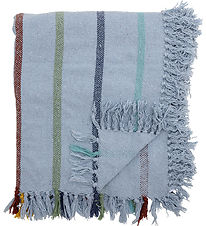 Bloomingville Tæppe - 160x130 cm - Frey Tæppe - Blå Bloomingville Tæppe - 160x130 cm - Frey Tæppe - Blå