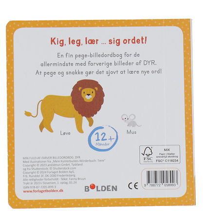 Forlaget Bolden Billedbog - Min Fuld-Af-Farver Billedordbog - Dy Forlaget Bolden Billedbog - Min Fuld-Af-Farver Billedordbog - Dy
