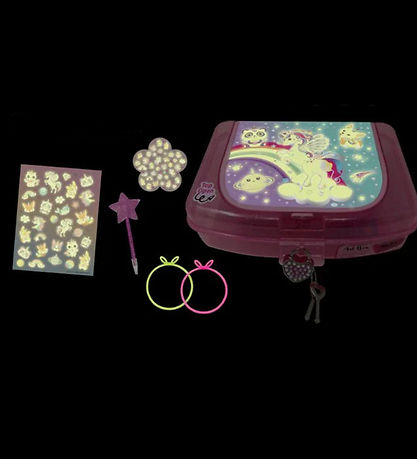 Hot Focus Opbevaring - Æske m. Lås - Glow In The Dark Hot Focus Opbevaring - Æske m. Lås - Glow In The Dark