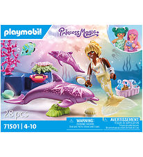 Magie Playmobil Princess - Sirène avec les Dauphins - 71501 - 28