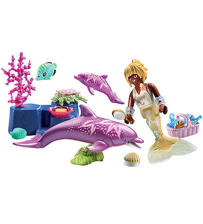 Playmobil Princess Magic - Havfrue med Delfiner - 71501 - 28 Del