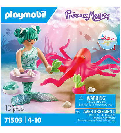 Playmobil Princess Magic - Havfrue m. Blæks... - 71503 - 13 Dele