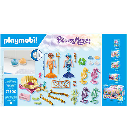 Playmobil Princess Magic - Havfrue med Søh... - 71500 - 35 Dele Playmobil Princess Magic - Havfrue med Søh... - 71500 - 35 Dele