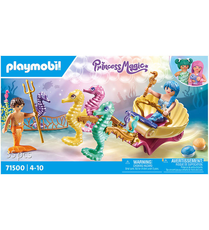 Playmobil Princess Magic - Havfrue med Søh... - 71500 - 35 Dele