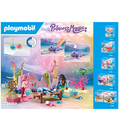 Playmobil Princess Magic - Havdyrenes Pleje Af Havfruerne - 7149