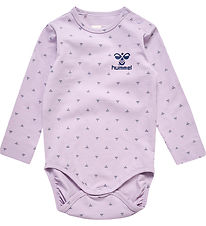 Hummel 보디수트 긴팔 - HmlBeesy - 난초 꽃잎