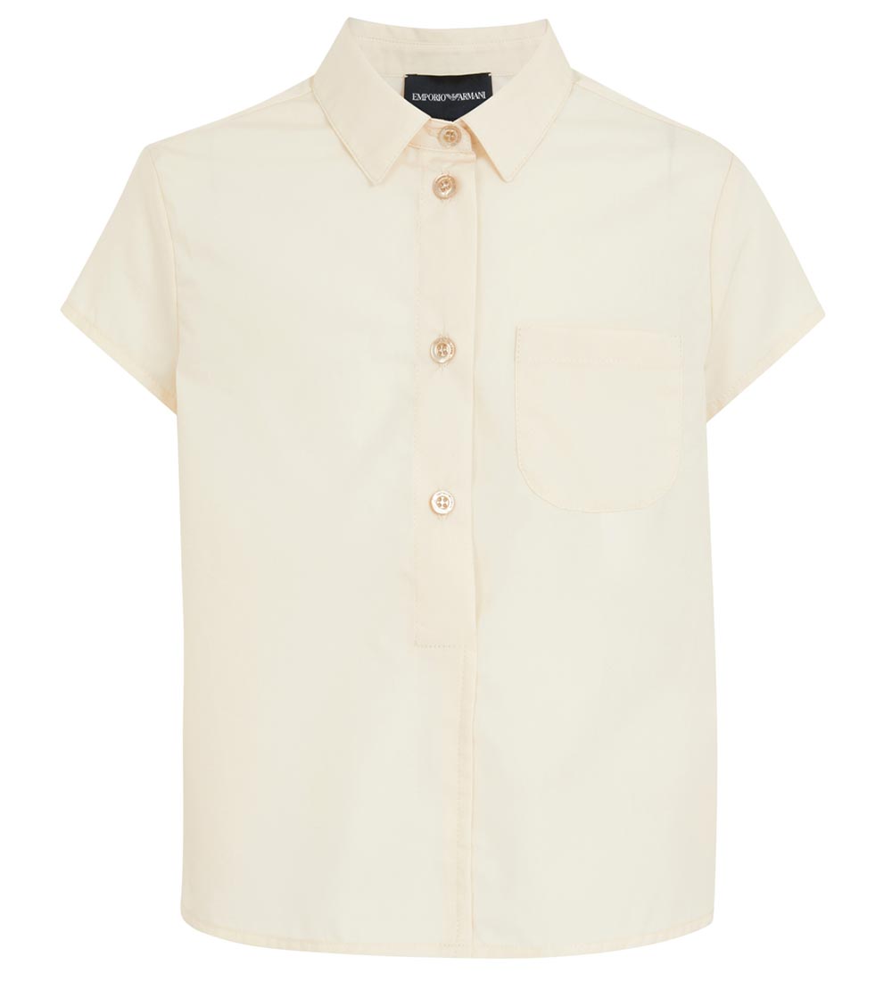 Emporio Armani Hemd - Pergamente - Emporio Armani - 8 Jahre (128) - Hemd/Bluse K/Ä