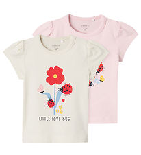 Name It T-shirt - NbfFossa - 2-pak - Jet Stream Name It T-shirt - NbfFossa - 2-pak - Jet Stream