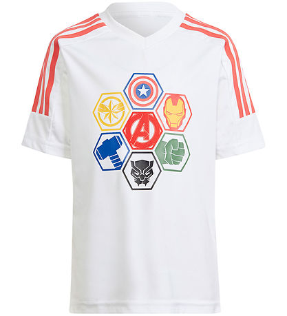 adidas Performance T-shirt - LK MRVL AV T - Hvid adidas Performance T-shirt - LK MRVL AV T - Hvid