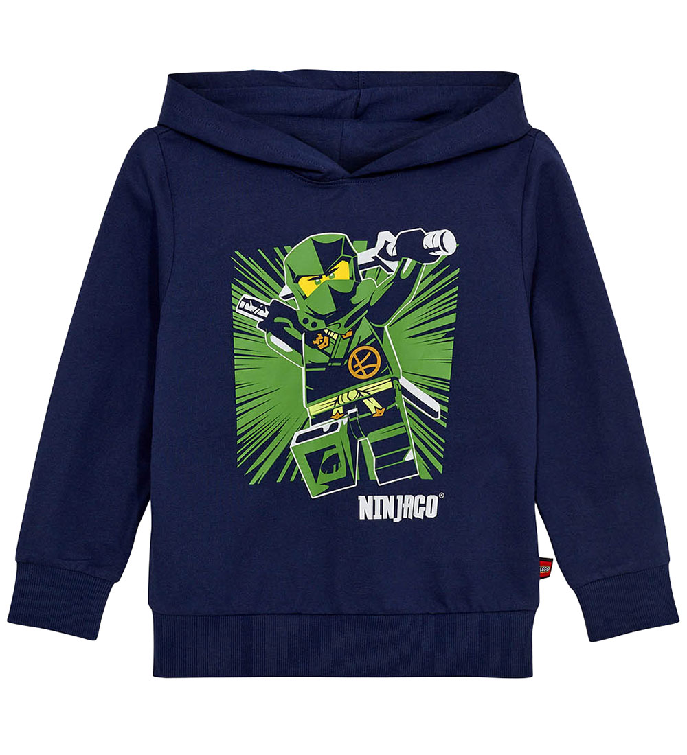 LEGO® Ninjago Kapuzenpullover - LWScout - Dark Navy - LEGO® Wear - 6 Jahre (116) - Kapuzenpullover