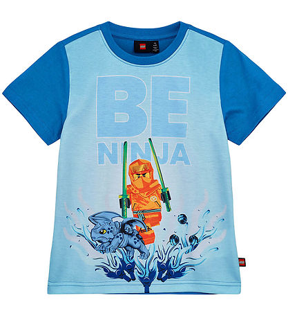 LEGO® Ninjago T-shirt - LWTano - Middle Blue LEGO® Ninjago T-shirt - LWTano - Middle Blue