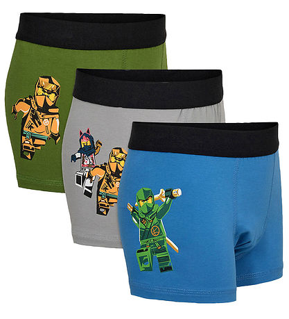 LEGO® Ninjago Boxershorts - 3-pak - LWArve - Twist of Lime
