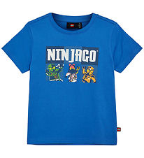 LEGO® Ninjago T-shirt - LWTano - Middle Blue LEGO® Ninjago T-shirt - LWTano - Middle Blue