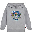 LEGO® Ninjago Hættetrøje - LWScout - Grey Melange