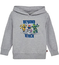 LEGO® Ninjago Hættetrøje - LWScout - Grey Melange