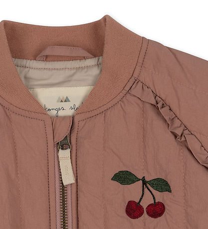 Konges Sløjd Termojakke - Juno Frill Bomber - Cameo Brown