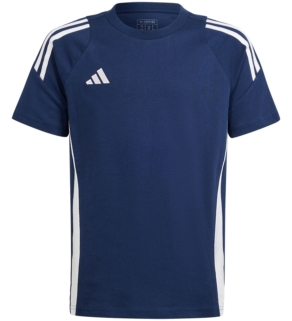 adidas Performance T-Shirt - Tiro 24 SWTEEY - Blau/Weiß - adidas Performance - 8 Jahre (128) - T-Shirts