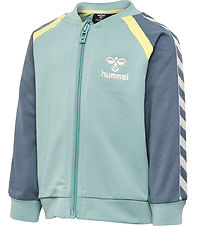 Hummel Cardigan - HmlLeague - Blue Surf Hummel Cardigan - HmlLeague - Blue Surf