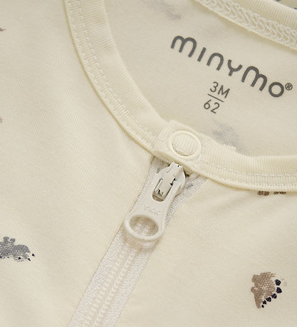 Minymo Natdragt - Viskose - Tradewinds m. Dinosaurer Minymo Natdragt - Viskose - Tradewinds m. Dinosaurer