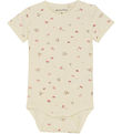 Minymo Body k/æ - Viskose - Strawberry Ice m. Jordbær Minymo Body k/æ - Viskose - Strawberry Ice m. Jordbær