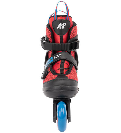 K2 Rulleskøjter - Raider Boa - Sort/Rød - Inliner K2 Rulleskøjter - Raider Boa - Sort/Rød - Inliner