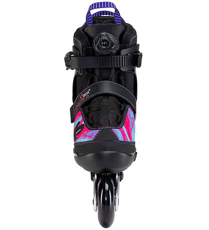 K2 Rulleskøjter - Charm Boa Alu - Sort/Rose/Blå - Inliner K2 Rulleskøjter - Charm Boa Alu - Sort/Rose/Blå - Inliner