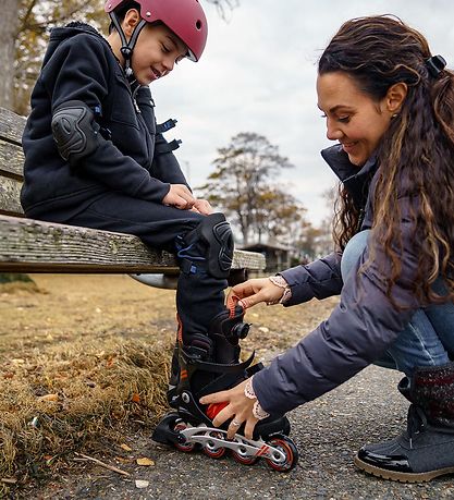 K2 Rulleskøjter - Hero Boa Alu - Sort/Rød/Orange - Inliner K2 Rulleskøjter - Hero Boa Alu - Sort/Rød/Orange - Inliner